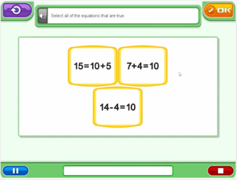 Image of Istation math assessment